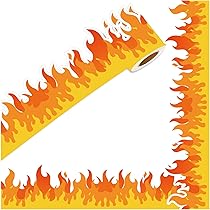 Fire Emblem Fire Vinyl Stickers 1 Inch Red Flame Stickers HOT Imprint Flame Labels Fire Extinguisher Sticker