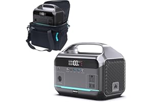 DARAN Portable Power Station, 288Wh (90,000mAh) LiFePO4 Battery, 350W (600W Peak) Power Bank with AC Outlet, Mini Solar Generator 7-Port Design, 2.1Hrs Fast Charing for Emergency, Hurricane (Solar Optional)