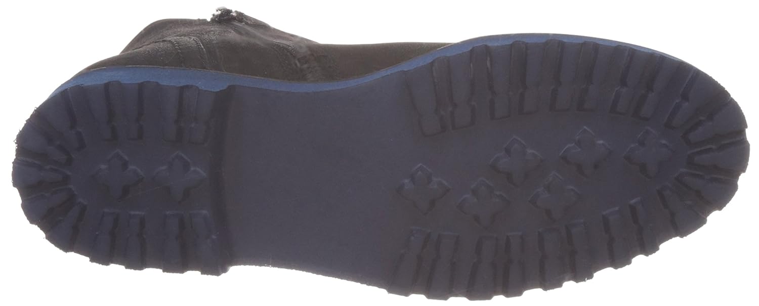 hush puppies women's betty black leather boots - 5 uk/india (38 eu)(5046958)