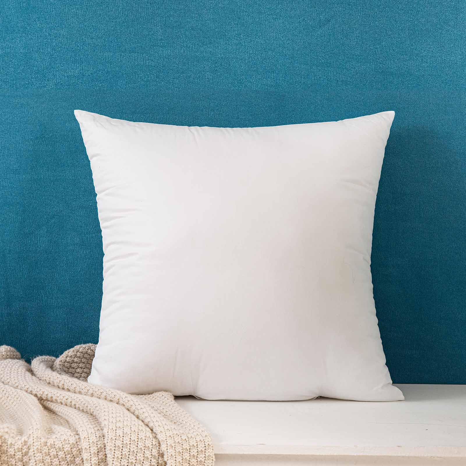 Soft 28x28 inch Throw Pillow Insert for Sofa Couch and