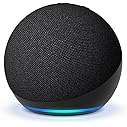 Amazon Echo Dot (newest model), With bigger vibrant sound, helpful routines and Alexa, Charcoal