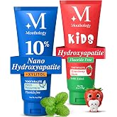 Mouthology 10% Nano Hydroxyapatite Toothpaste (Fluoride Free) and Kid's Strawberry Toothpaste