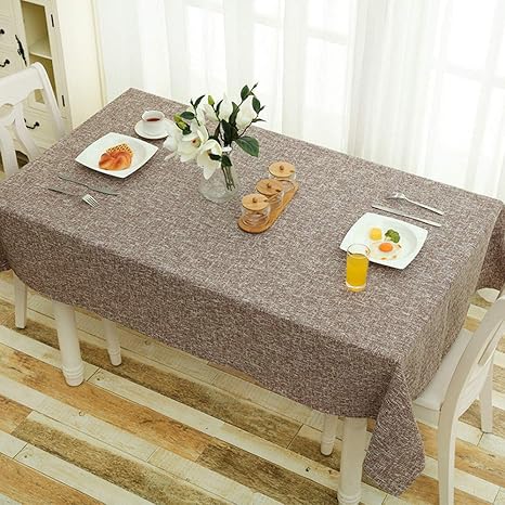 Amazon コットンとリネン 無地 テーブルクロス ファブリック テーブルクロス Ikea コーヒー テーブルクロス 長方形 テーブル スモール 新鮮な空気 130x2cm テーブルクロス オンライン通販