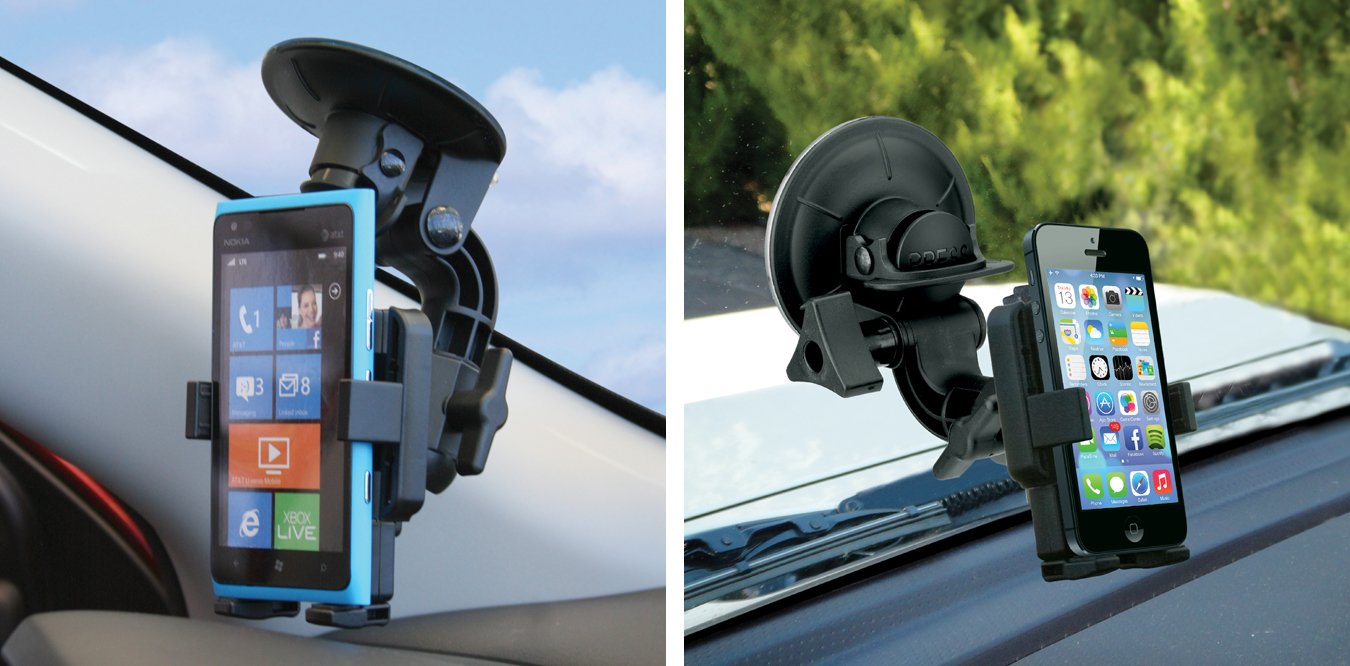 PanaVise PortaGrip Phone Holder with Premium Windshield Mount