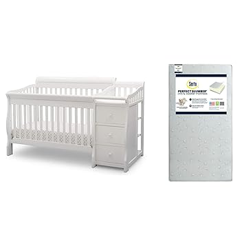 delta children princeton junction convertible crib and changer