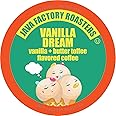 Java Factory Coffee Pods Vanilla Flavored Coffee Compatible with K Cup Brewers Including 2.0, Vanilla Dream, 80 Count