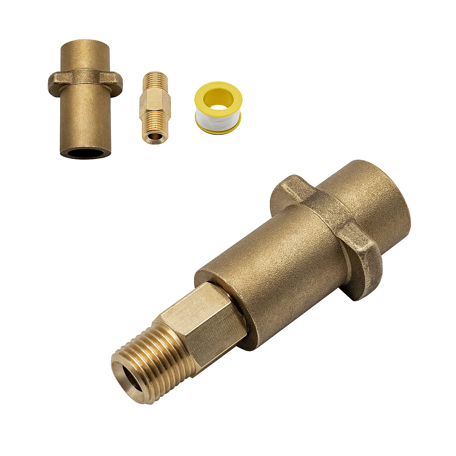 Fai Top Pressure Washer Male Thread Adapter and 1/4" Female Foam Cannon Adapter Snow Foam Lance Soap Bottle Adaptor Compatible with Karcher K Series K2/K3/K4/K5/K6/K7
