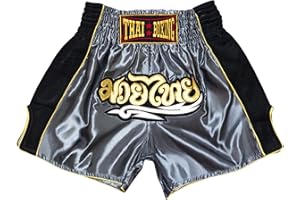 SIAMKICK Classic Muay Thai Shorts for Men Women Boxing Kickboxing High Grade MMA Fight Clothing Training Workout Trunks