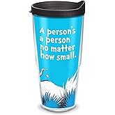 Tervis Dr. Seuss Horton Made in USA Double Walled Insulated Tumbler Travel Cup Keeps Drinks Cold & Hot, 24oz, Classic