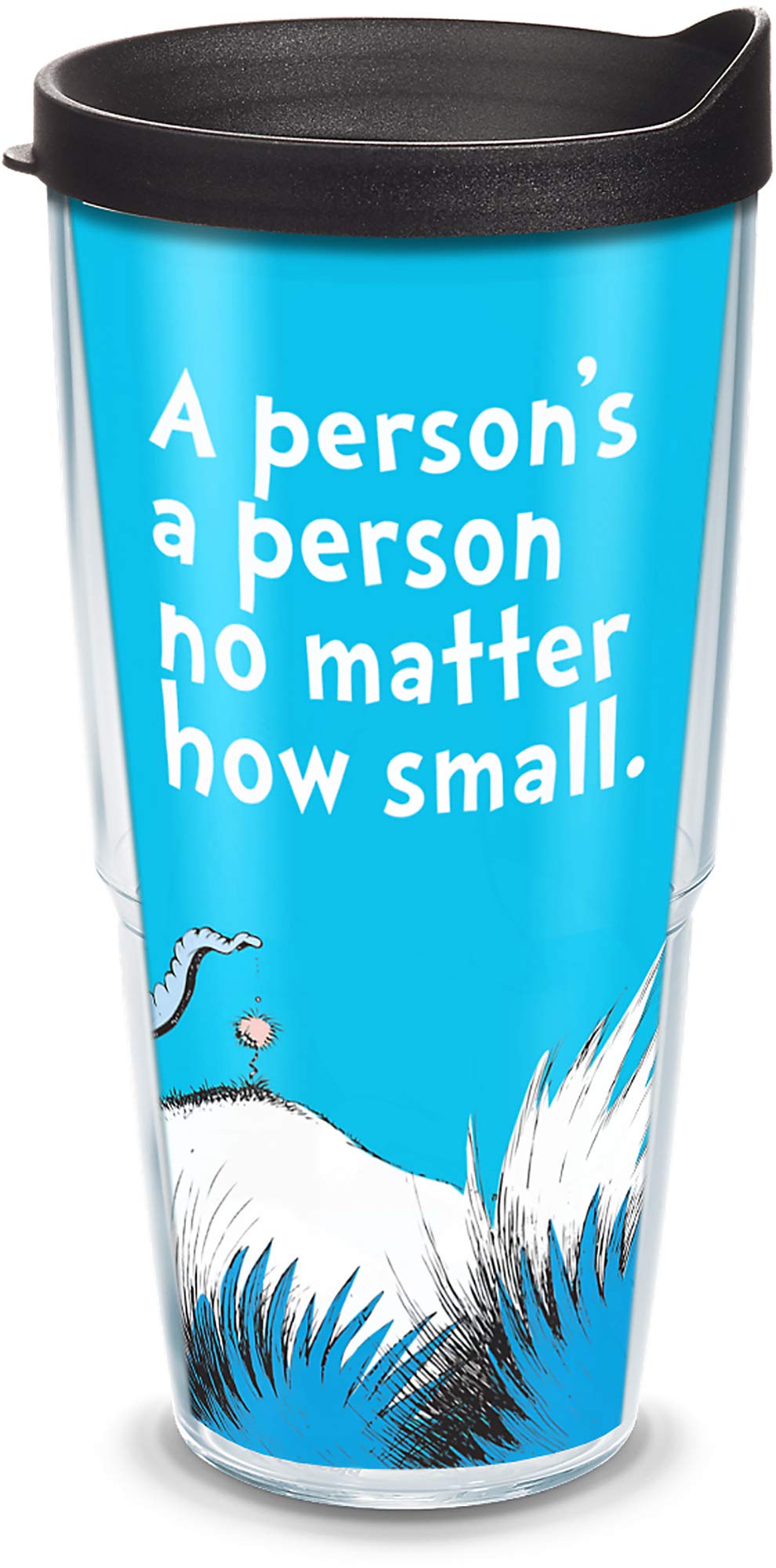 Tervis Dr. Seuss™ - Horton Made in USA Double Walled Insulated Tumbler Travel Cup Keeps Drinks Cold & Hot, 24oz, Classic