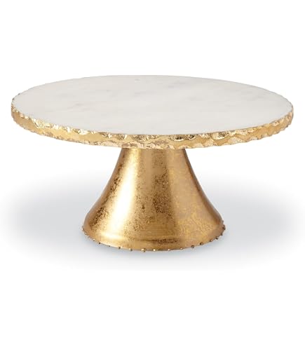 Tabla de servir Morel de mármol - blanco - Kave Home