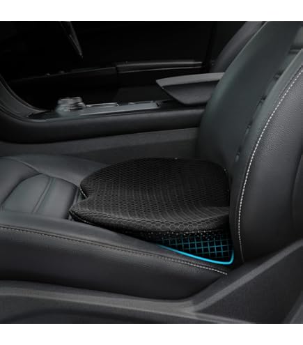 Tailbone Pillow Pain Relief Air Wedge Car Seat Cushion, Memory