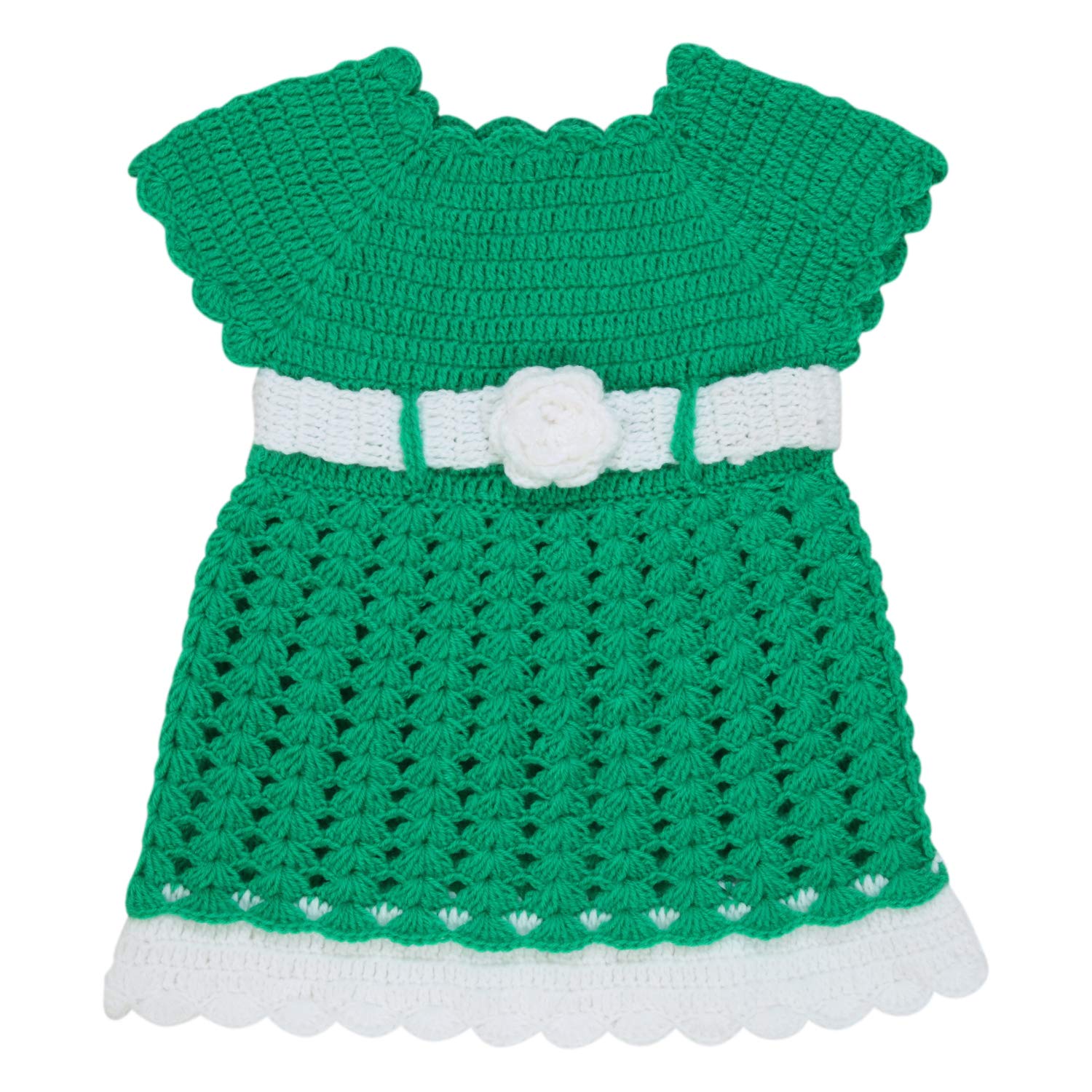 woolen baby frock