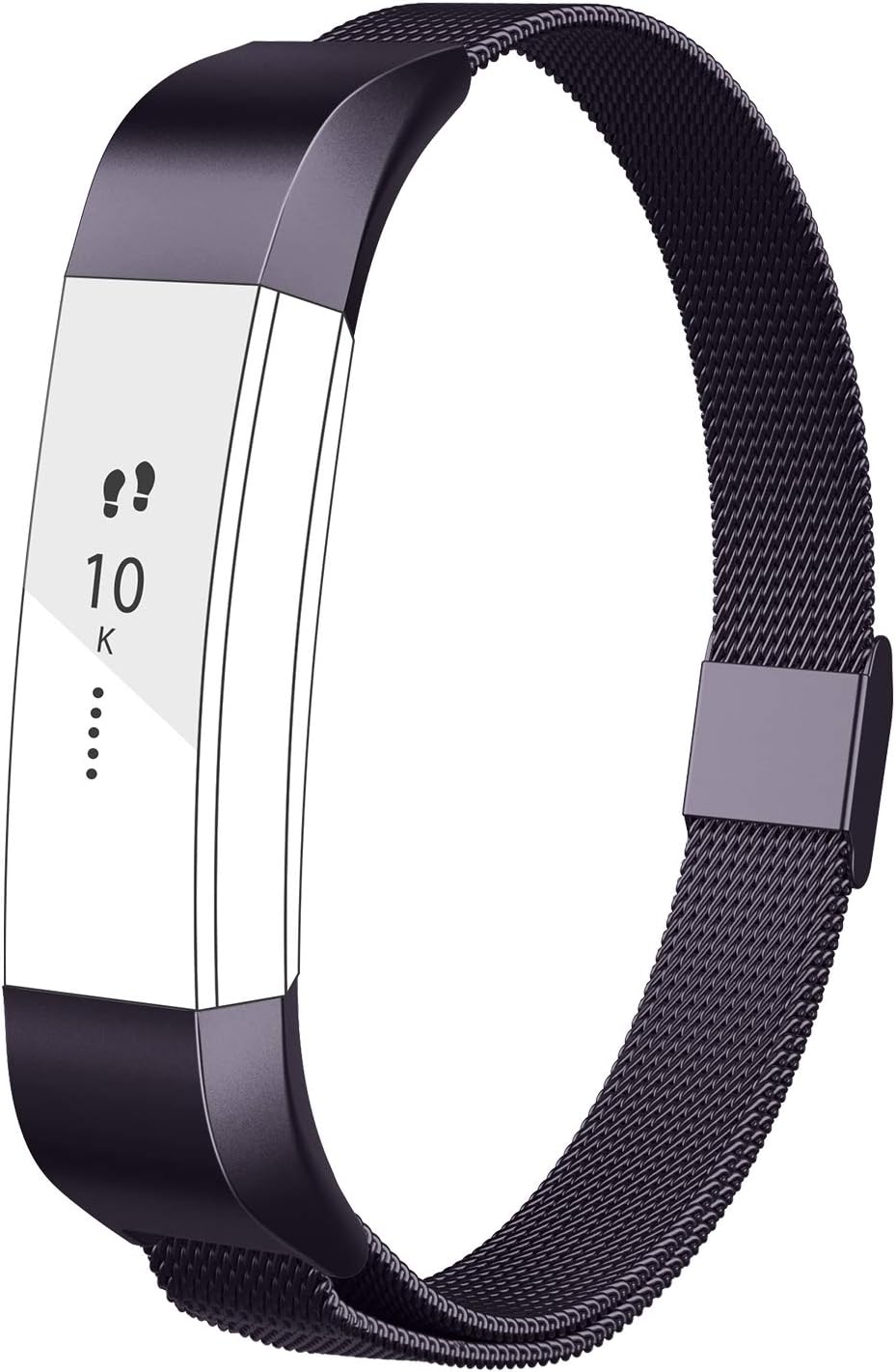 Recoppa for Fitbit Alta Strap and Fitbit Alta HR Strap, Metal Stainless Steel Strap Compatible for Fitbit Alta/Alta HR, Small Large Women Men