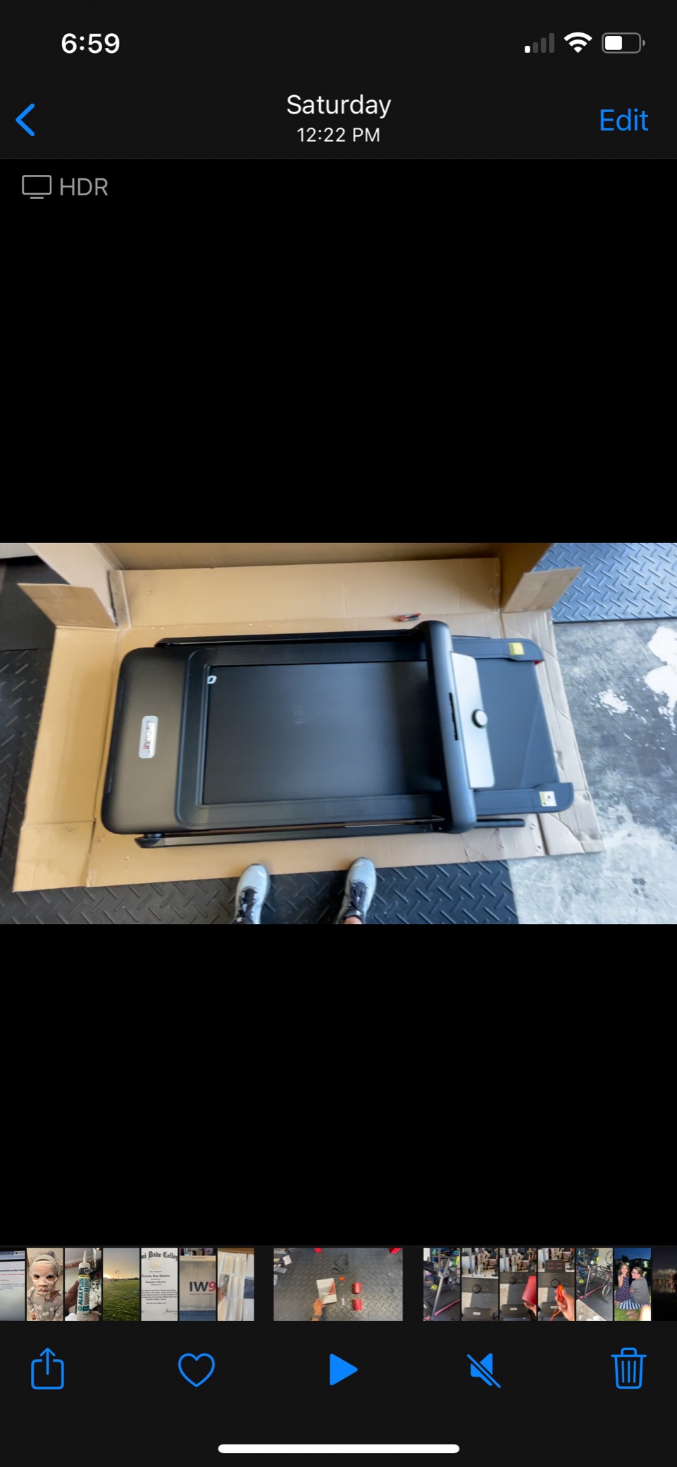 48/mo Finance Folding Treadmill with Auto Incline Electric Running