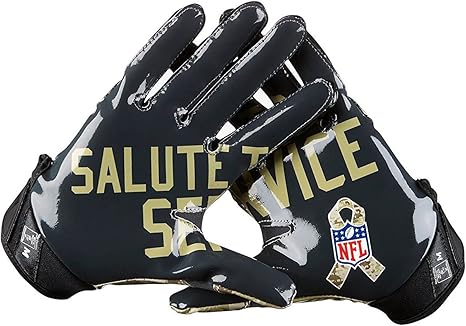 salute to service football gloves