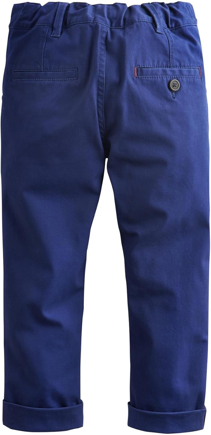 boys navy chinos