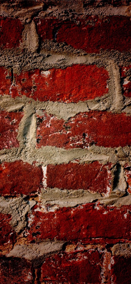 PeelitStickit Brick Texture in Red Style, Wallpaper Design, Wall Mural ID-024, vinyl