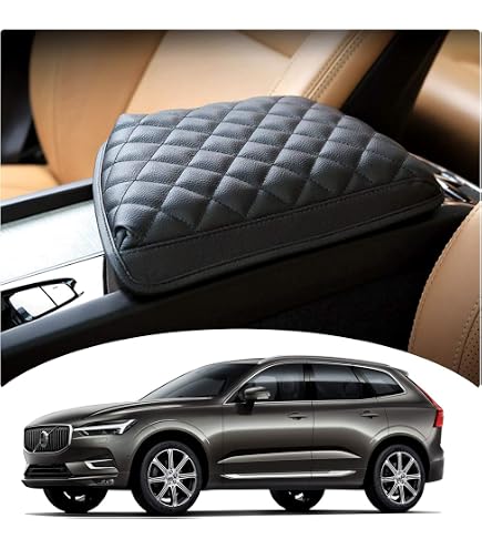 Coussin D'accoudoir Pour Volvo XC60 (1re Gen. 2008-2017) – Antidérapant, Imperméable – Confort Conduite - 11