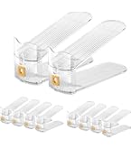Lot De 2 Étagères à Chaussures Transparentes En Acrylique Pour Enfants - Rangement Compact Et Pratique Pour Chambre De Bébé