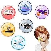 Comfytemp Kids Ice Packs for Boo Boo, Baby Small Gel Ice Pack for Injuries Reusable, Mini Hot Cold Compress for Pain Relief, Toddler Toothache, Mosquito Bite, First Aid - 6 PCS - Vehicle
