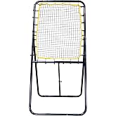 Predator Sports React Lacrosse Rebounder | 4x3 ft Bounce Back Net | Lacrosse Passing &amp; Shooting Trainer | Baseball Rebounder Net, Pitching Net &amp; Rebound Net for High-Performance Practice
