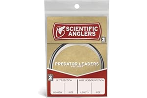Scientific Anglers Predator 7.5' AR Tapered Leader 2 Pack