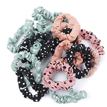 Amazon Com Utenew 40pcs Colorful Hair Ties Girls Elastic Hair