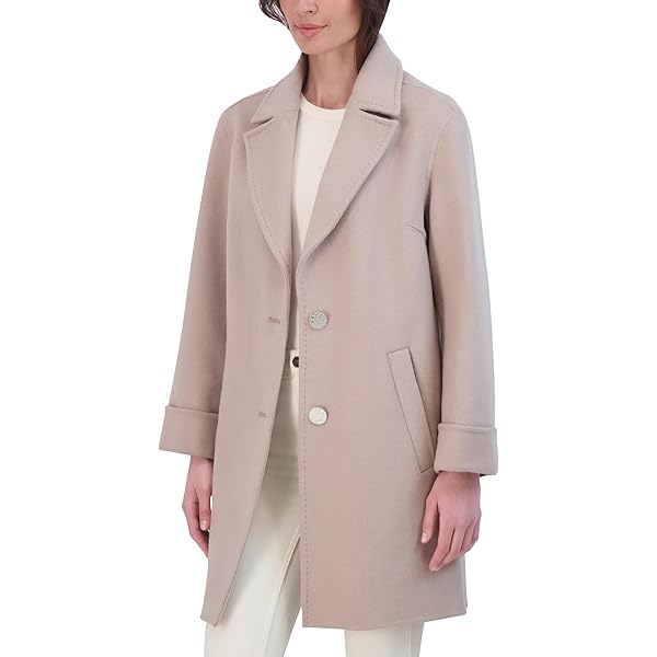 Amazon.com: Fleet Street Ltd. Women's Classic Double Breasted