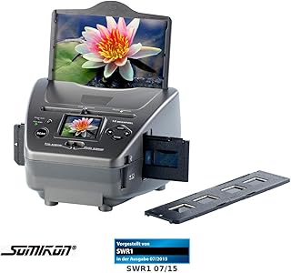 Somikon 3in1 Dia-, Foto- & Negativ-Scanner SD-1400 mit 14-MP-Sensor
