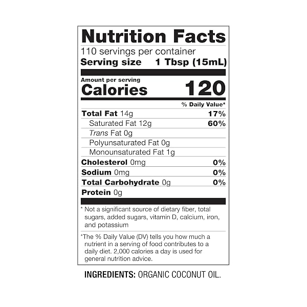 BETTERBODY FOODS ORGANIC REFINED COCONUT OIL, 56 FL OZ, ALL PURPOSE OIL FOR COOKING, BAKING, HAIR AND SKIN CARE