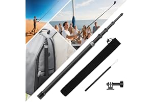 BRDRC 3m Selfie Stick for Insta360 X5 X4, 118 Inch Carbon Fiber Invisible Ultra Long Extension Pole for Insta 360 ONE X5 X4 X
