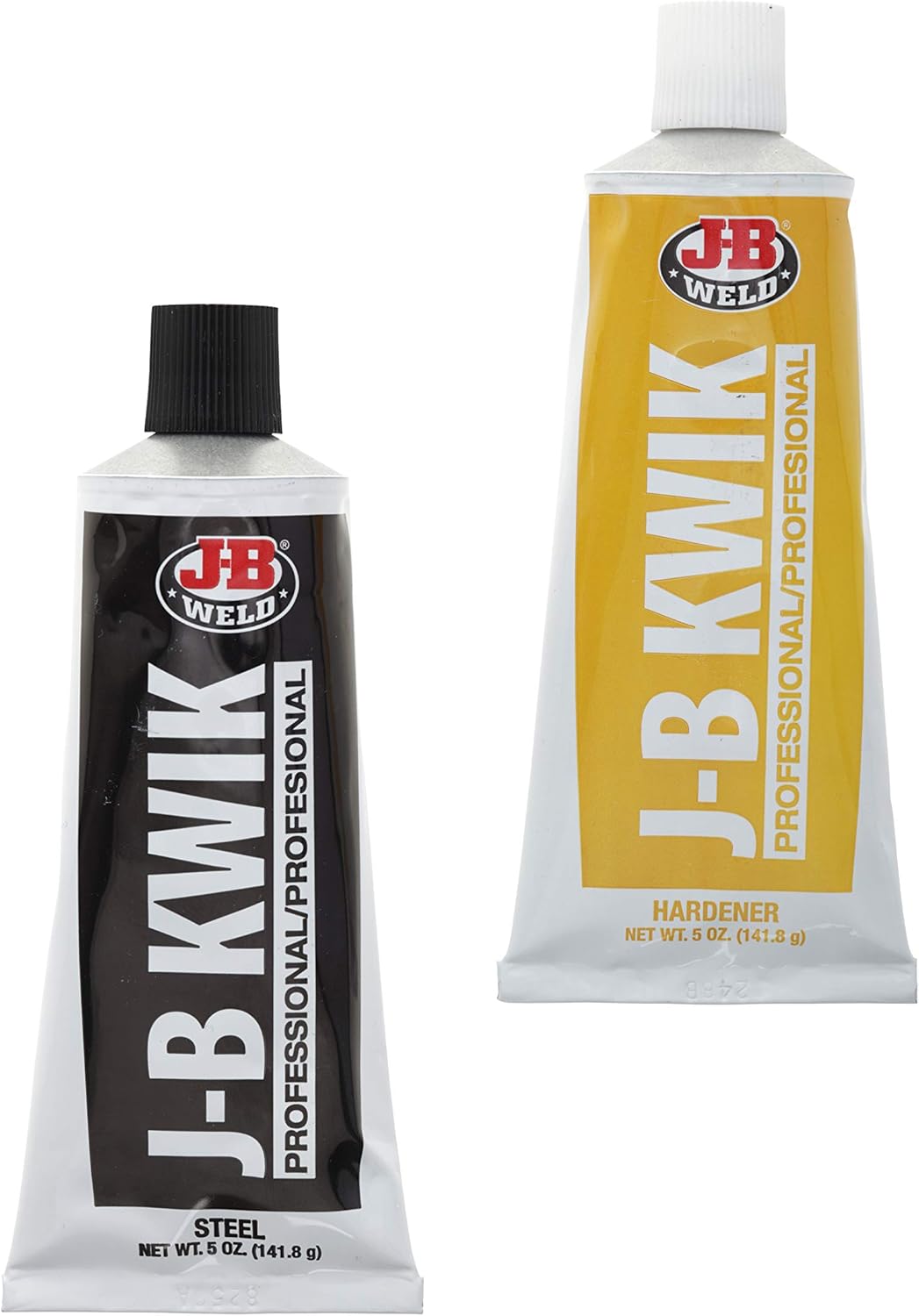 J-B Weld 8271 KwikWeld Professional Size Steel Reinforced Epoxy Twin Pack - 10 oz.: Automotive