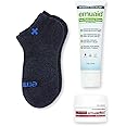 emuaid EMUAIDMAX Neuropathy Premium Bundle - EMUAIDMAX Maximum Strength 2oz with Pain Relieving Cream 5oz Ionic Silver Socks