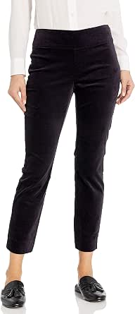 Stretch Velvet Side Zip Pant at Amazon 