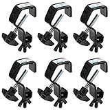 MOUNTAIN_ARK 6 Pack Black Truss Clamps, C Type DJ