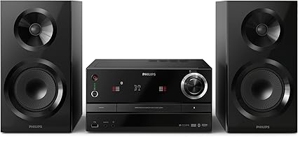 Philips BM60 Multiroom Stereoanlage (izzy System, CD, Bluetooth, USB, Multipair) schwarz