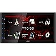 JVC KW-M180BT Bluetooth Car Stereo Receiver with USB Port – 6.75" Touchscreen Display - AM/FM Radio - MP3 Player Double DIN –