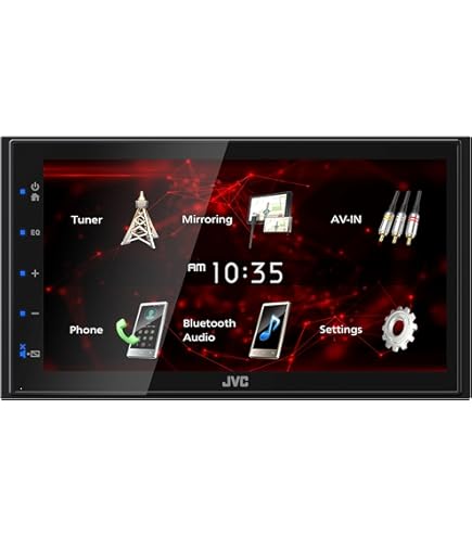 SZHKHXD Control Remoto Para JVC KW-M560BT KW-M56BT KW-V830BT KDX-560BT KW-V11 KW-V11JW KW-V21BT KW-V21BTEU KW-V41BT KW-215DBT KW-V940BW Monitor Coche Multimedia AV DVD Receptor
