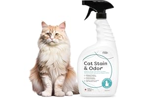 Cat Stain Remover, Extra Strength, Odor Remover Neutralizer, Deodorizing, Dog & Cat Urine Stain Cleaner, Floor Carpet Furnitu