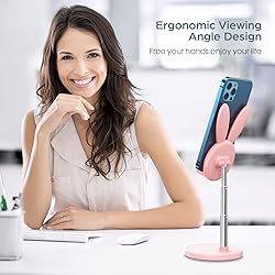 nediea Cell Phone Stand,Angle Height Adjustable