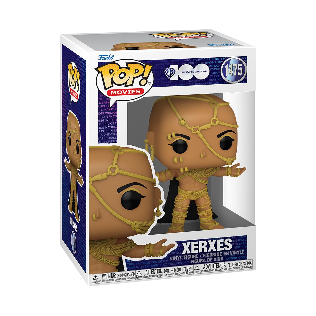 Funko POP! Movies: 300 - Xerxes - 300 the Movie - Collectable Vinyl Figure - Gift Idea - Official Merchandise - Toys for Kids & Adults - Movies Fans - Model Figure for Collectors and Display