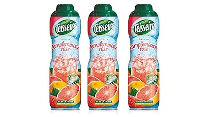 3 Sirup Pink Grapefruit Teisseire - 3 x 0,6L