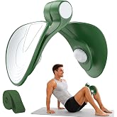 Pelvic Floor Exercise Devices 35lb Resistance Kegel Thigh Trainer with Band | Pelvic Floor Muscle Training, Inner Thigh Exerciser, Postpartum Recovery Support for Women, Suitable for Women and Men