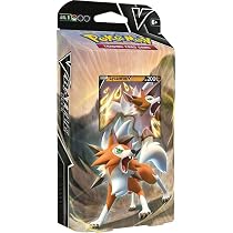 Pokémon - Deck de Cartas Colecionáveis Lycanroc V Battle Deck