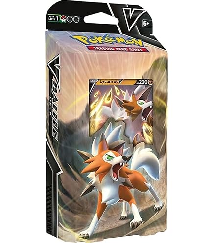 Amazon.com: The Pokémon Company Int. Inc. | Pokemon TCG: Lycanroc