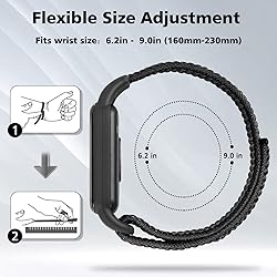 YCHDDER Solo Loop Nylon Bands Compatible with