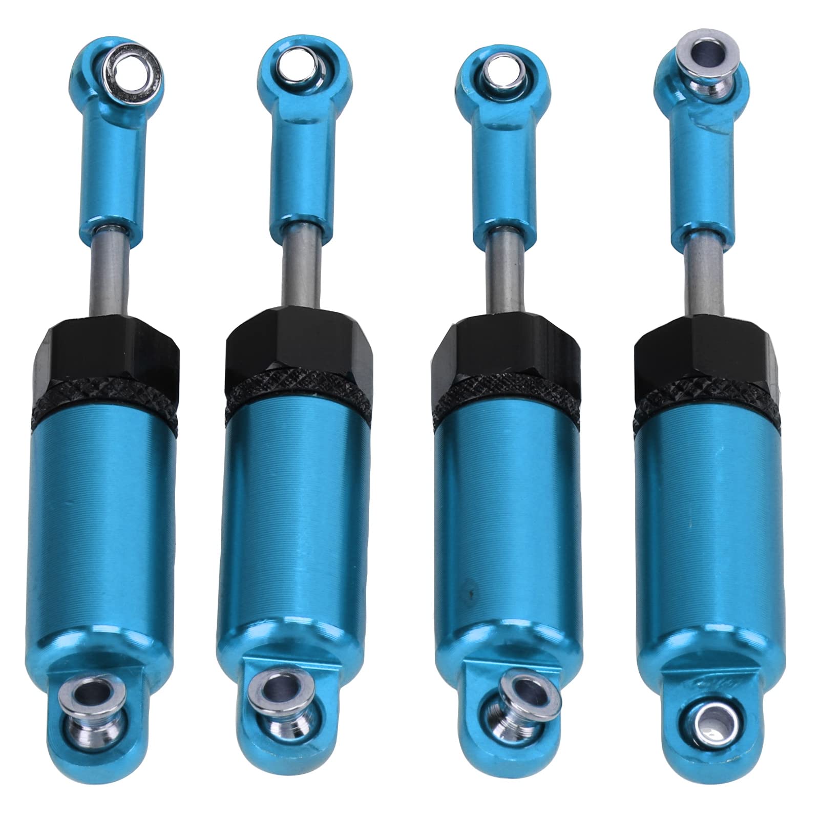 Rc Shock Absorber, 1/16 Oil Suspension Shock Struts Damper Rc Shock Damper Remote Control Car Parts RC Shock Struts Damper for Remote Control Car Model Upgrade Parts (Blue)