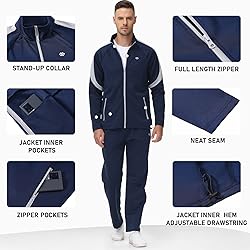 MoFiz Men's Activewear Full Zip Warm Tracksuit