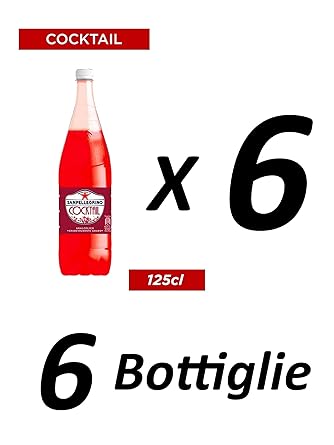 6x San pellegrino PET Flasche 1,25 L Cocktail ginger bitter alkoholfrei Ingwer